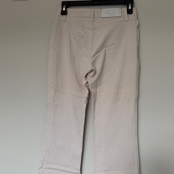 MOSCHINO Tan Flare Jean - 27 - Picture 4 of 5